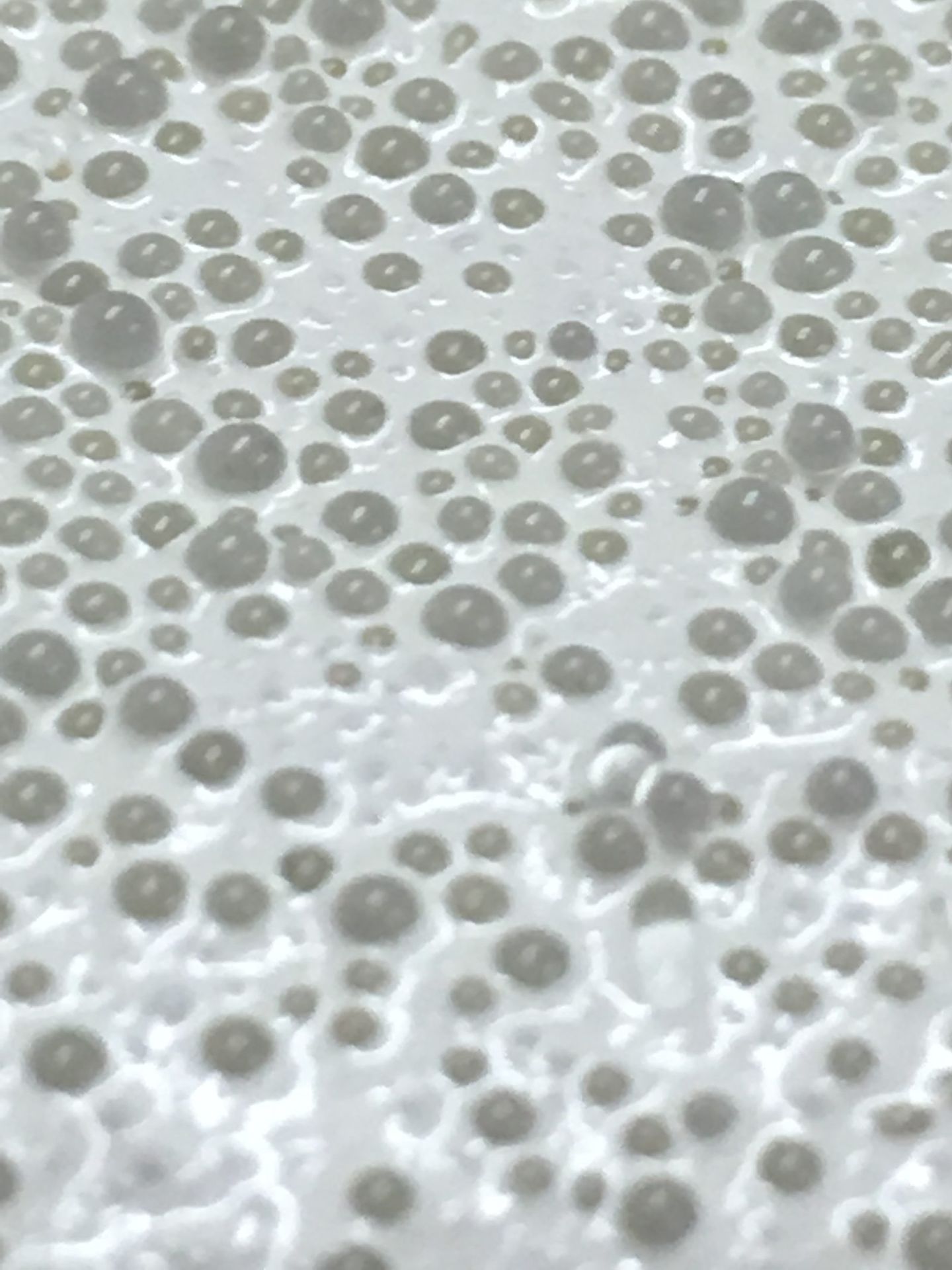 Microesfera de vidrio para pintura termoplástica vista de cerca