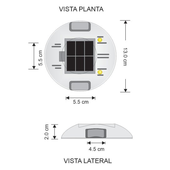 BOTON SOLAR BT-1300 - Vista 2