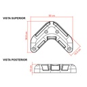 CANALIZADOR BUMERANG C-BG-50 - Vista 3