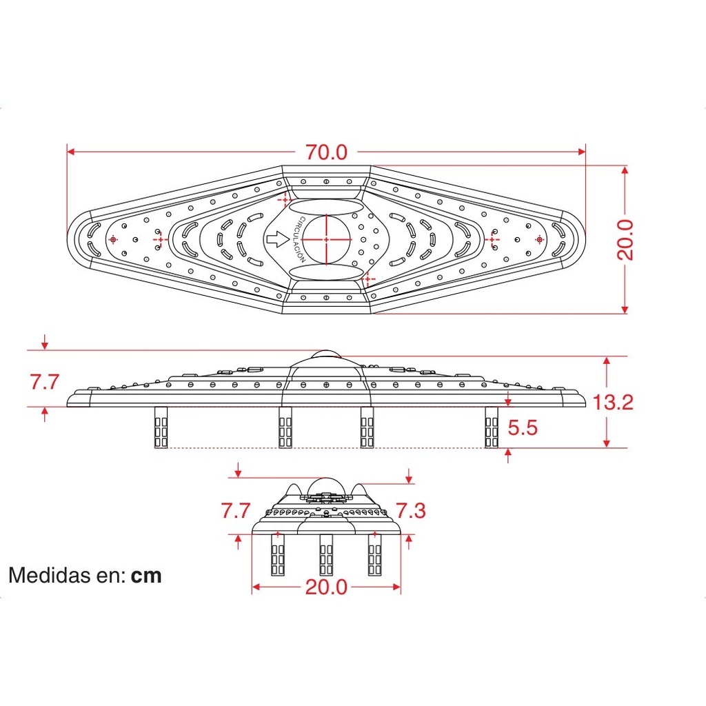 CANALIZADOR KAYAK 700 SOLAR - Vista 6