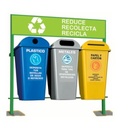 ESTACION DE RECICLAJE ECOL-560-RT1 - Vista 2