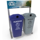 ESTACION DE RECICLAJE ECOL-560-RT1 - Vista 3