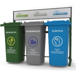ESTACION DE RECICLAJE ECOL-960-HDG2 - Vista 4