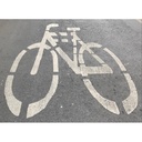 Símbolo de ciclista
