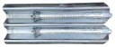 Panel thrie-beam del DELTA TL-3 después de un impacto redireccionado