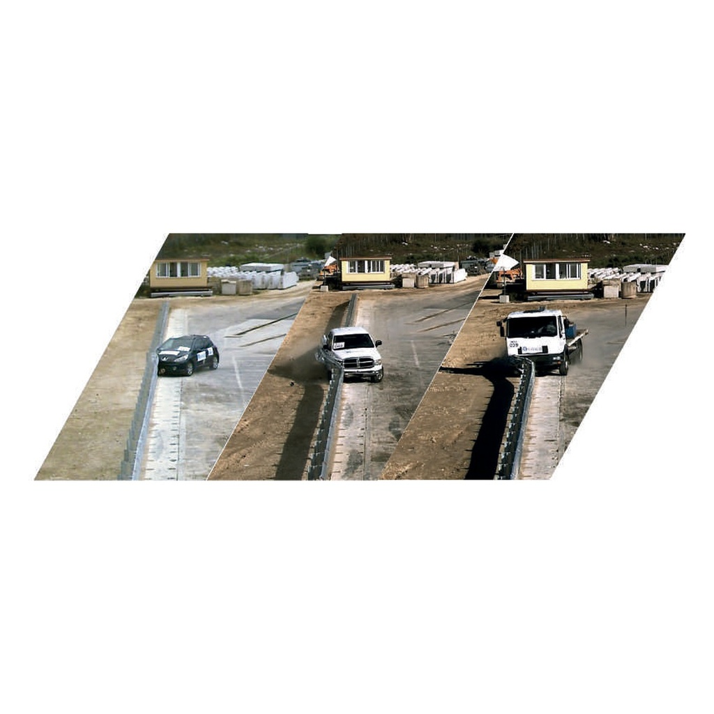 [MC3S-TL4] SISTEMA DE CONTENCIÓN MC3 S-TL4 SEGÚN LA NORMA NOM-037-SCT2-2020, NC-4/MASH 2009 FORMADO CON DEFENSA DE TRES CRESTAS AAHSTO M-180, CON POSTE TIPO "U-120" DE 2 MTS.   DE LONG. A CADA 1.905 MTS, SEPARADOR COMPUESTO, REFLEJANTE Y TORNILLERIA ESPECIAL.