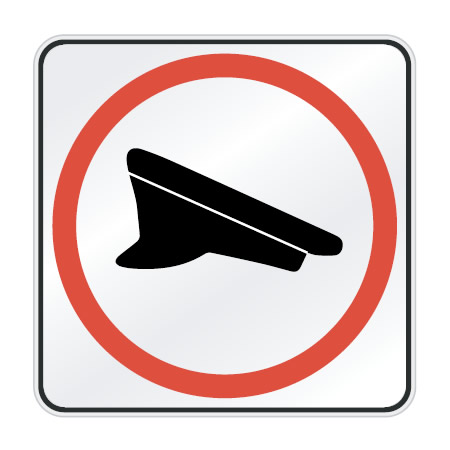 SEÑAL SRP-9 (INGENIERIA, ANGULAR, CAL 16, CON ANTIGRAFITI, CIUDAD, 61 X 61 CM)