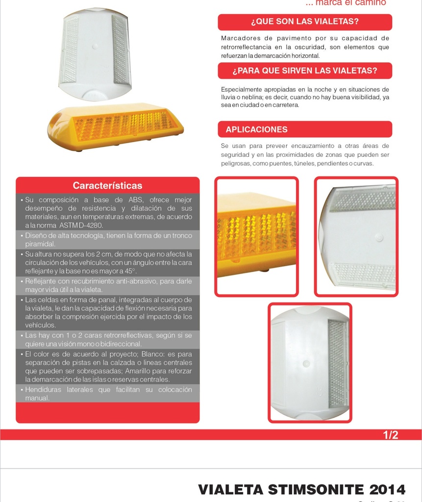 [VIALETA STIMSONITE 88 BLANCA 1 CARA] VIALETA STIMSONITE 88 (BLANCO, 1 CARA)