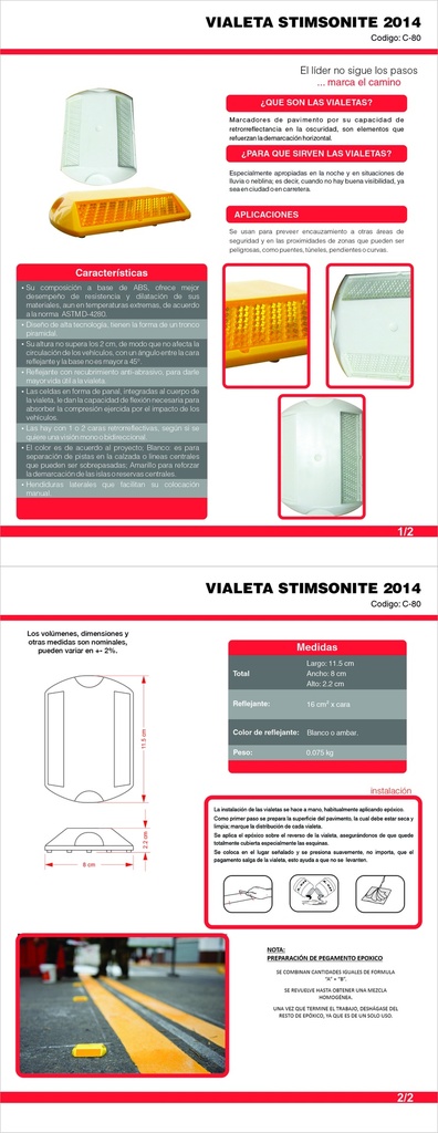 VIALETA STIMSONITE 88