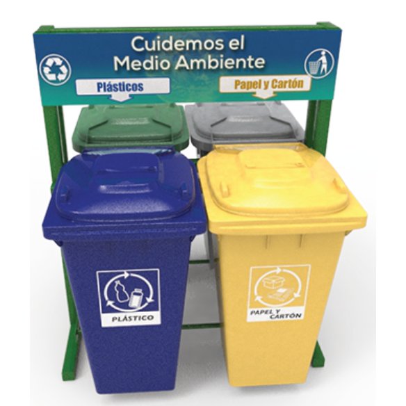 [ECOL-960] ESTACION DE RECICLAJE ECOL-960-HDG2
