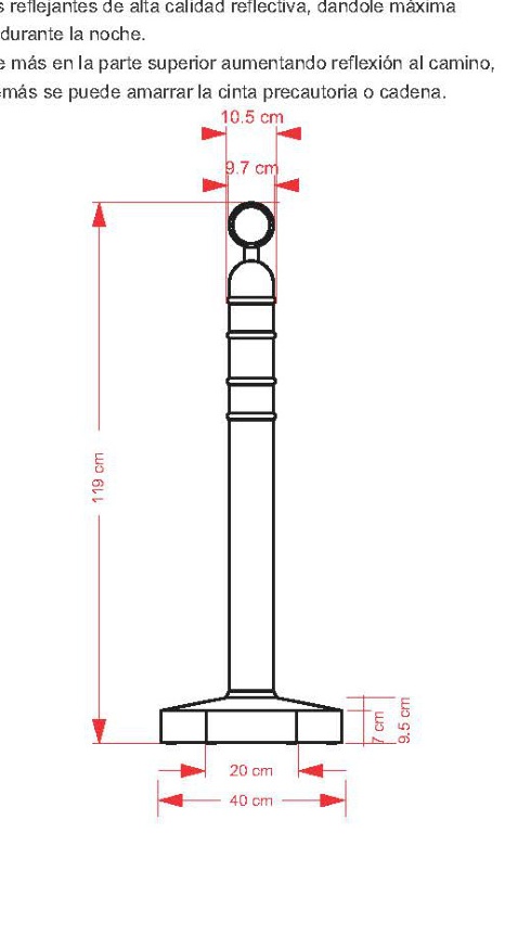 POSTE ALINEADOR R-1145