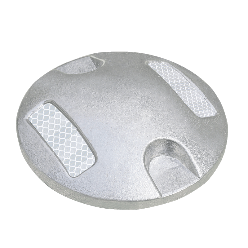 [BOT-ALR] Botón Aluminio con 2 Caras Reflejantes