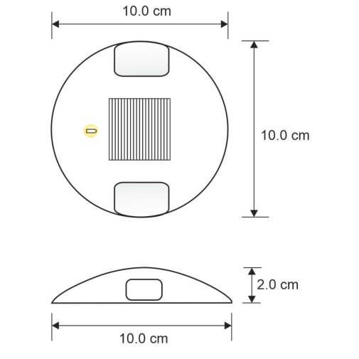 BOTON SOLAR BT-1000-SOL