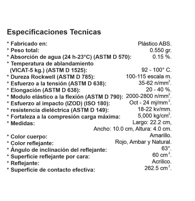 TOPE ABS CON ESFERAS TP-30-ABS