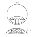 BOTÓN ACERO INOXIDABLE BT-INOX-10