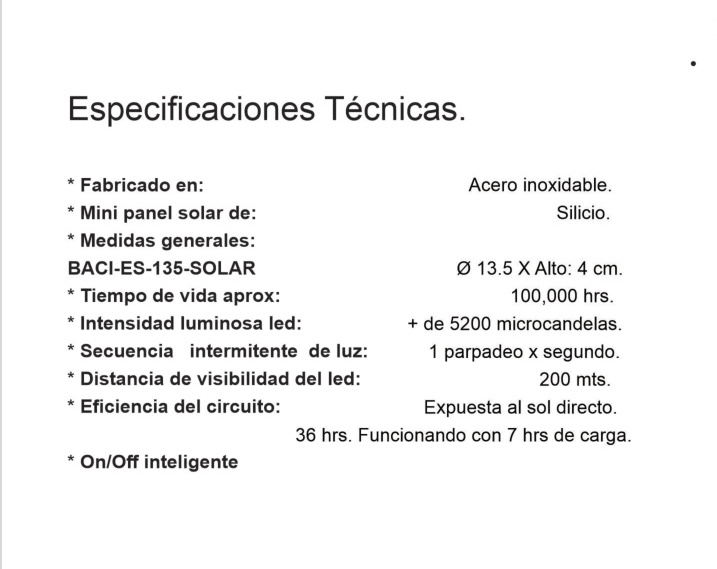 BACI 135 SOL