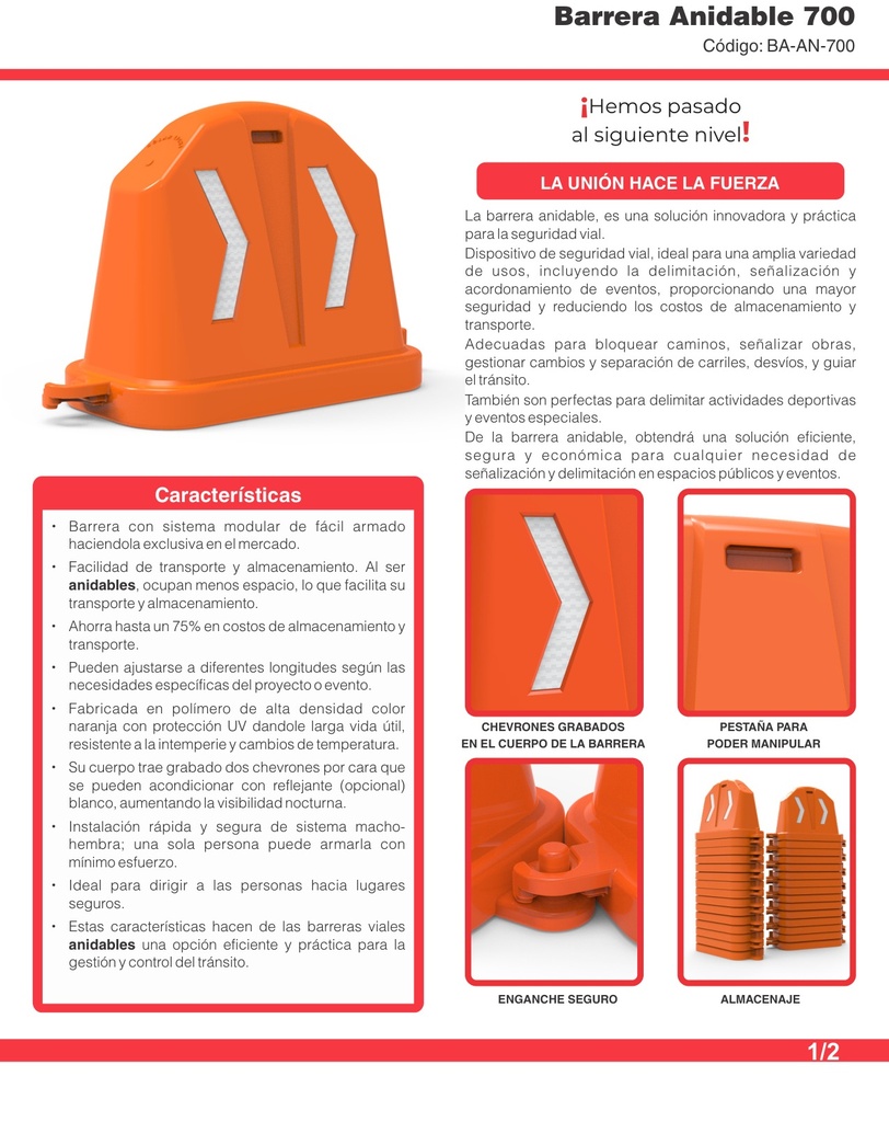 BARRERA_ANIDABLE_700(BA AN 700)