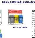 ECOL 180 HD2 ECOL 270 HD 3ECOL 360 HD4ECOL 450 5