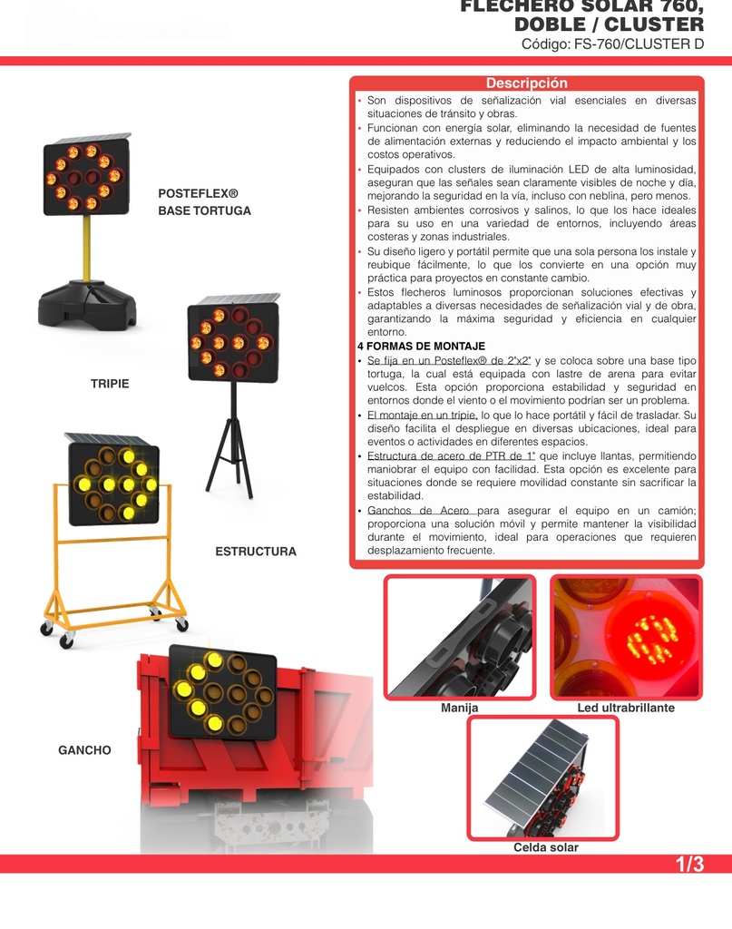 FLECHERO SOLAR 760 CLUSTER D (FS 760 CLUSTER D)