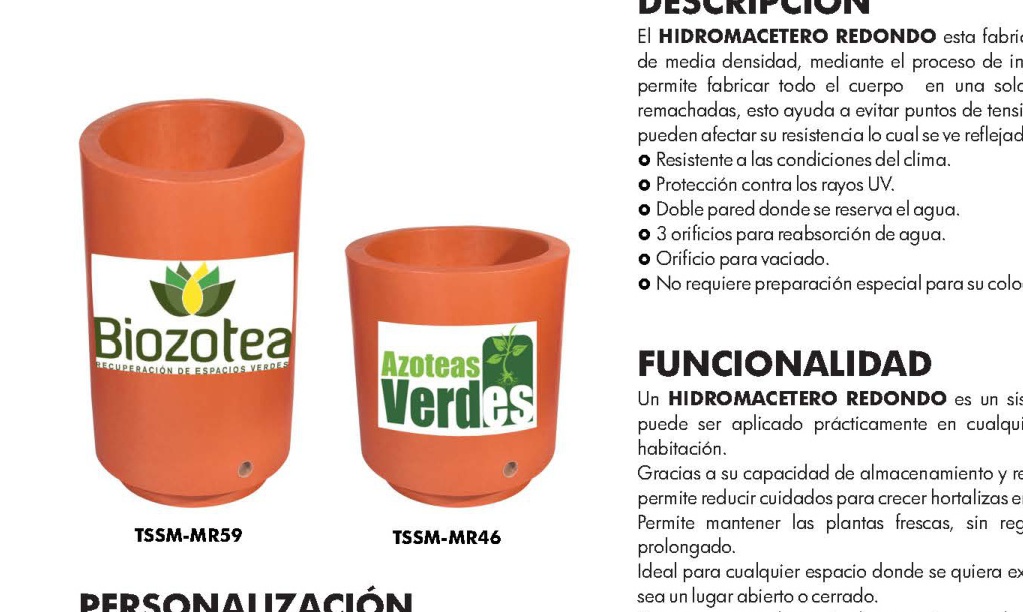 HIDROMACETERO REDONDO