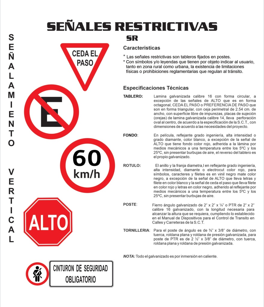 SR CIRCULARES