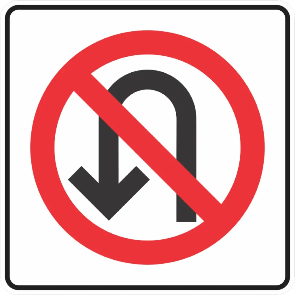 SEÑAL SR-25 (PROHIBIDO EL RETORNO)