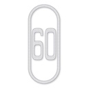 Símbolo de Velocidad Preformado 2.40 × 6.00 m (vías de más de 50 km/h) · Cinta 3M Stamark 380AW
