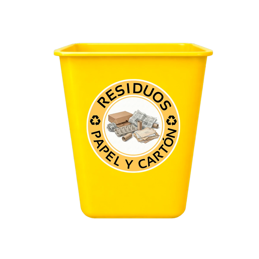 Papelera para Residuos CANG-25 (Azul)