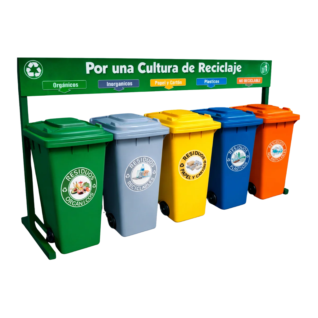 [ECOL-1200-HDG1] Estación de Reciclaje ECOL 1200 HDG1