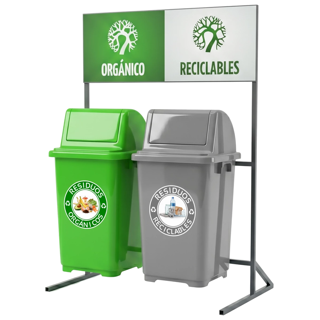 [ECOL-180-HD-2] Estación de Reciclaje ECOL-180-HD2
