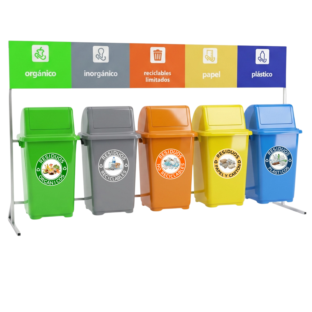 Estación de Reciclaje ECOL-450-HD5 (Amarillo)