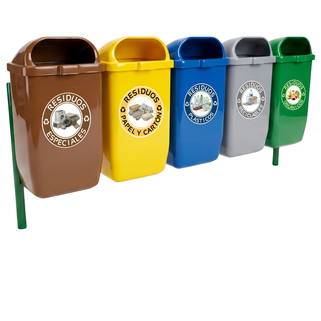 Estacion de Reciclaje EUROPA-250-HDG1 (Verde)