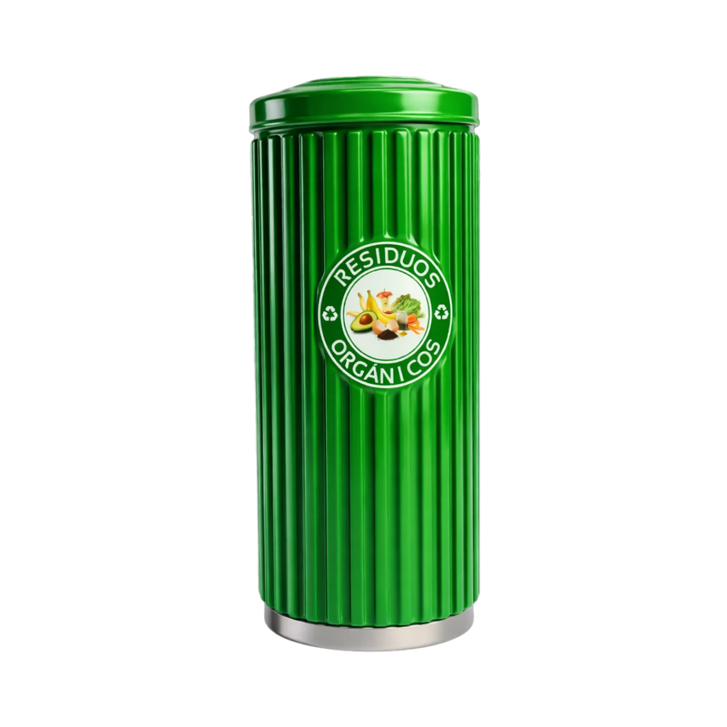 Papelera Ornamental 50 (Verde)
