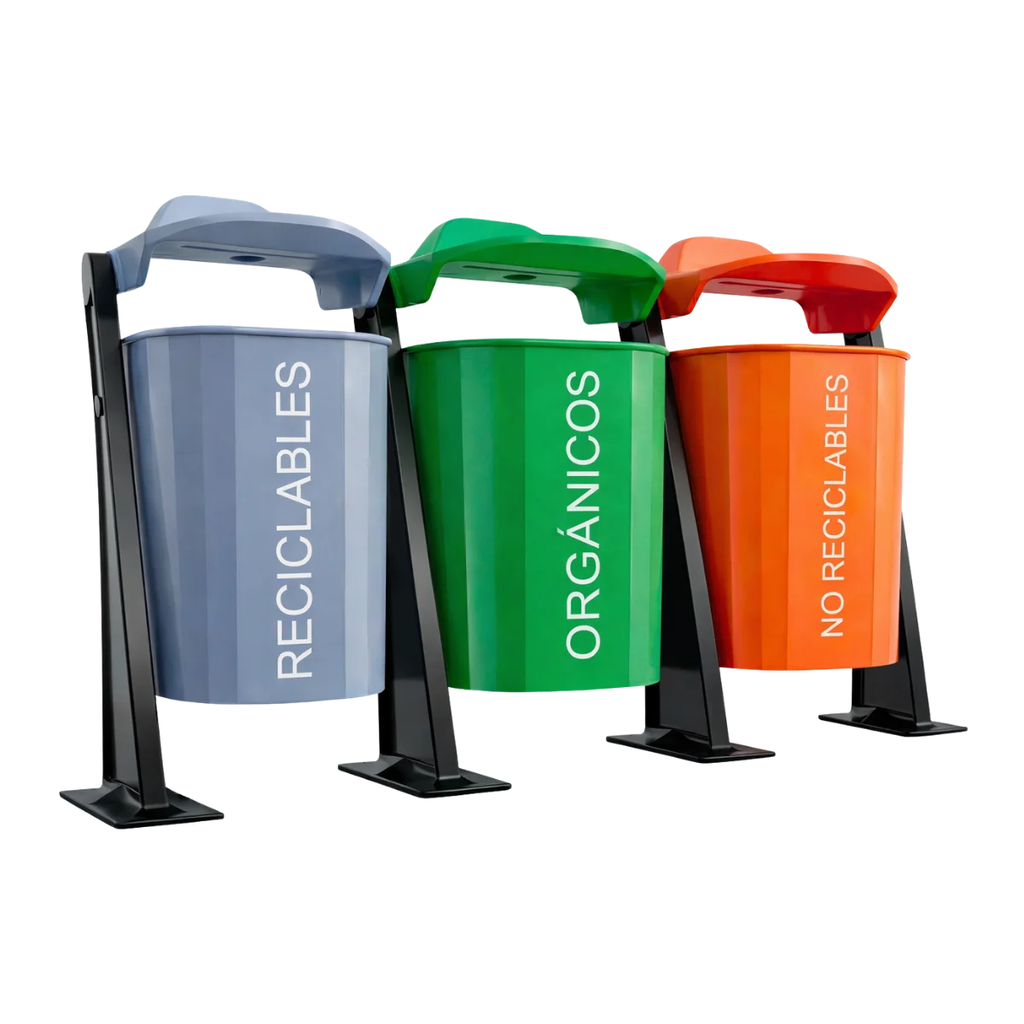 [RECICLA-180-3] Papelera Recicla 180-3