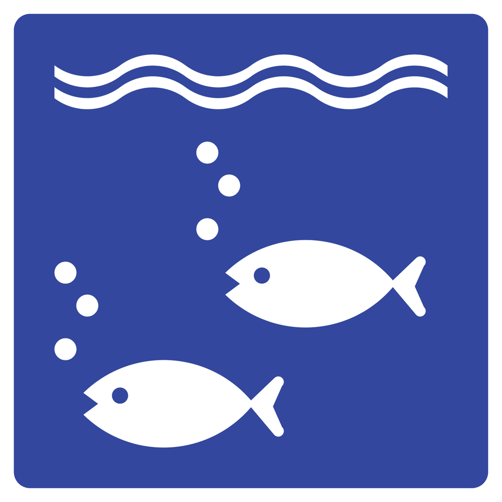 SEÑAL SIT-11 (ACUARIO) (Ingeniería, PTR, 61 X 61 CM)