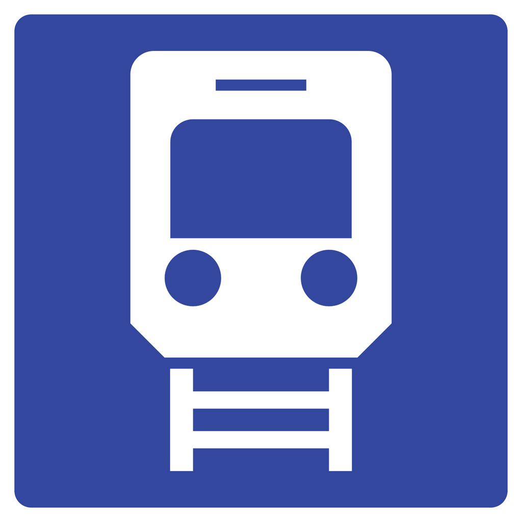 Señal SIS-15 Metro (Ingeniería, PTR, 61 X 61 CM)