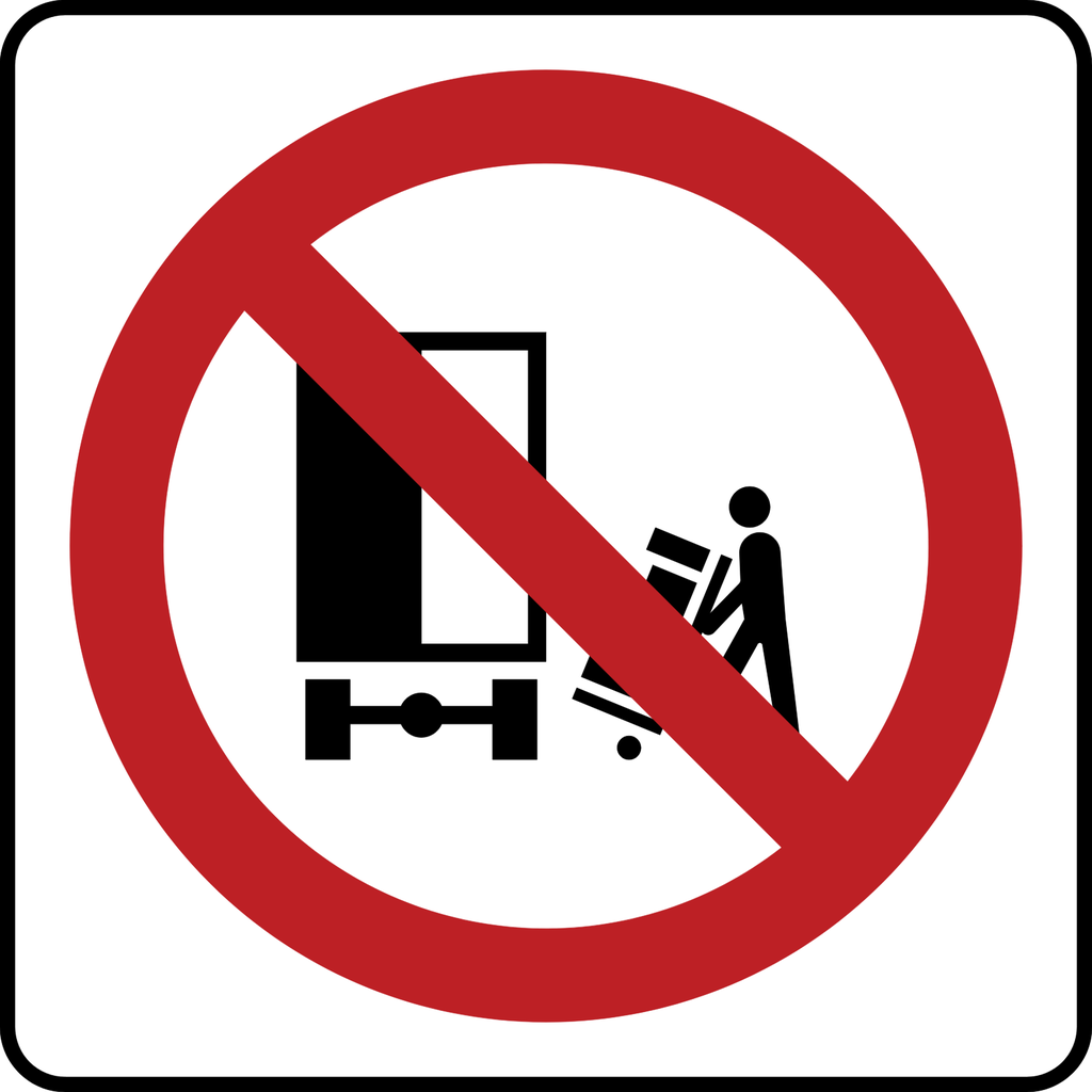 Señal SR-39 Prohibido carga y descarga