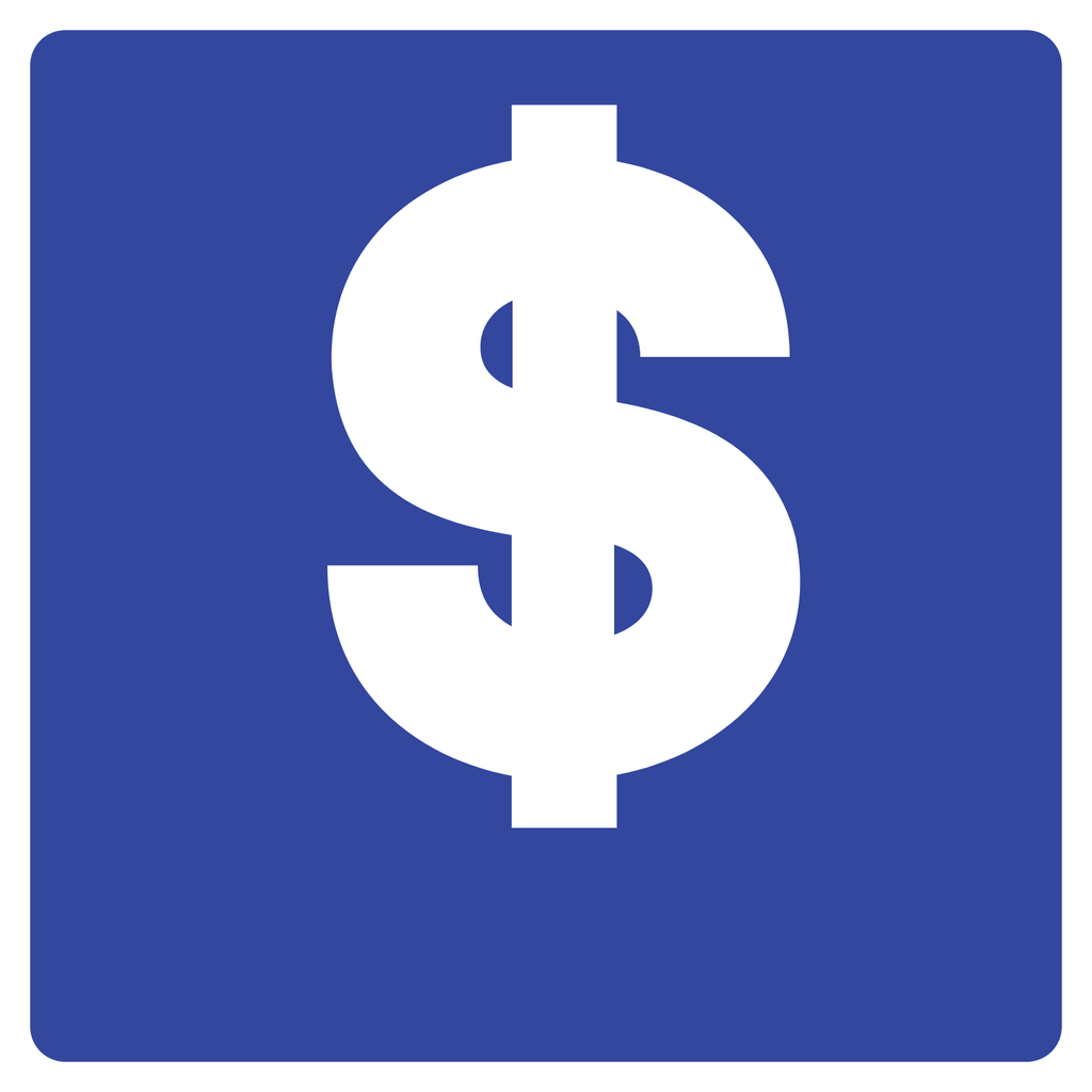 Señal SIS-29A Banco (Ingeniería, PTR, 61 X 61 CM)