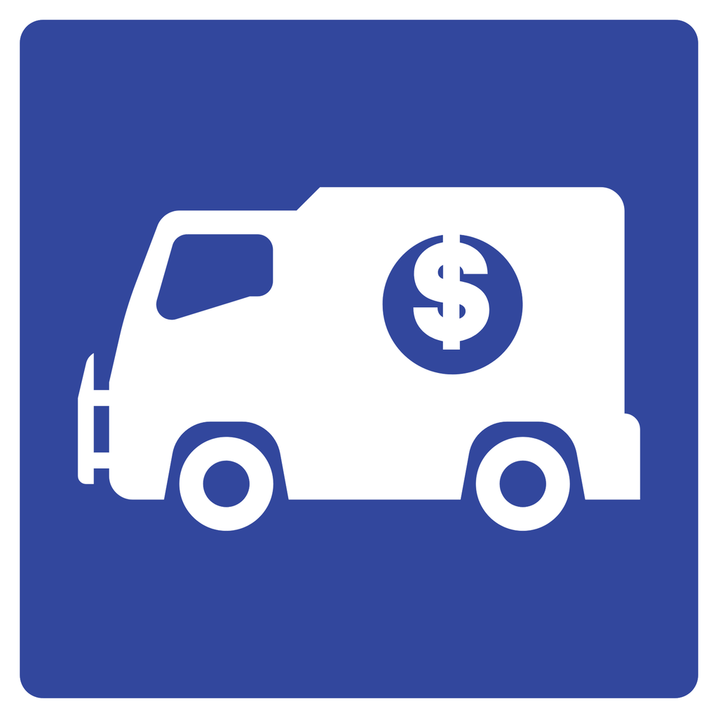 Señal SIS-77 Área de transporte de valores (Ingeniería, PTR, 61 X 61 CM)