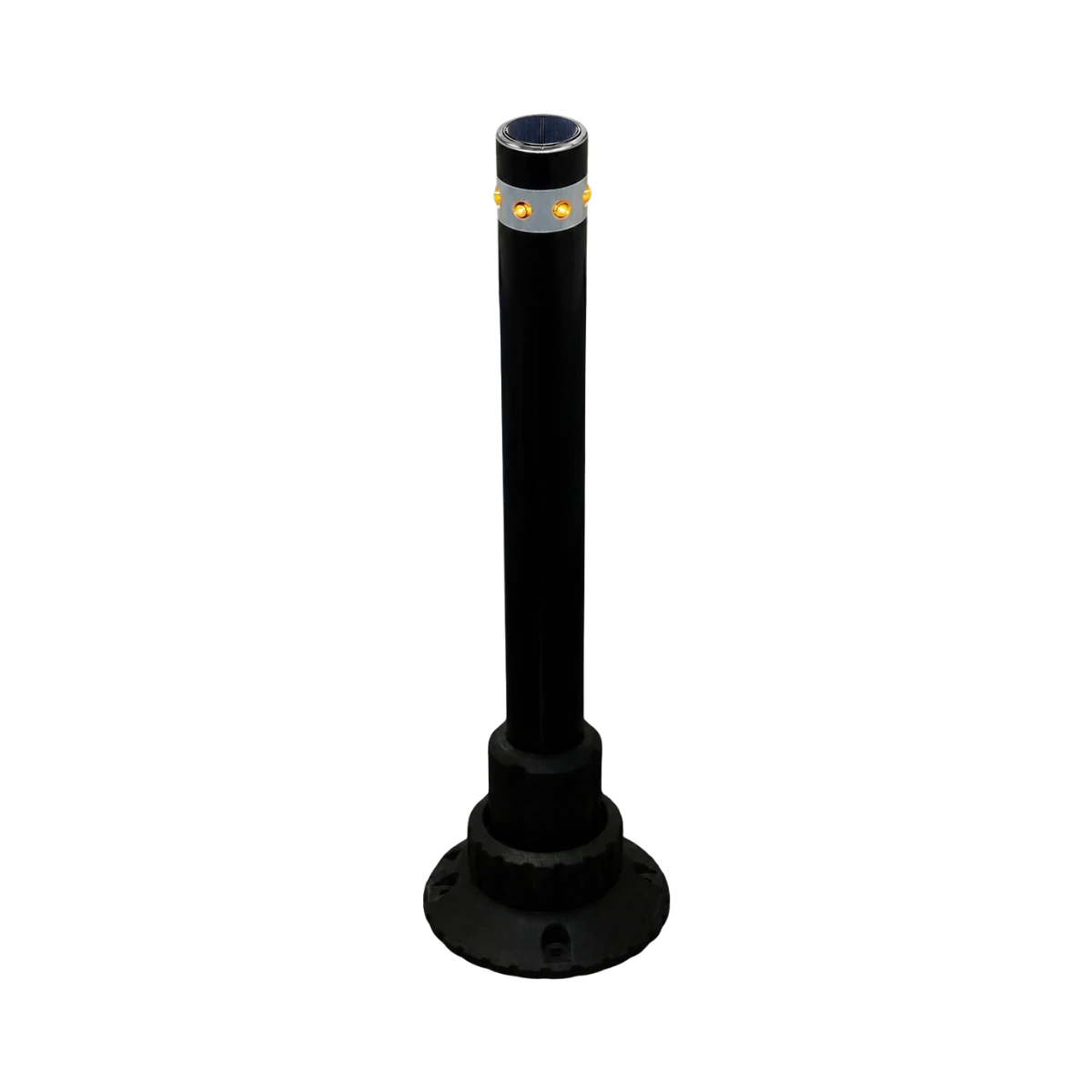 [BO-QP-AP-LED-4 LUX] Bolardo De Acero Pintado 4” con Luz