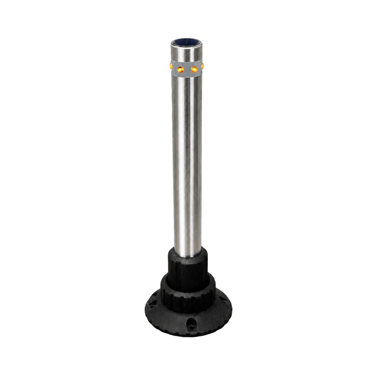 [BO-QP-AI-LED-4 LUX] Bolardo Acero Inoxidable 4” con Luz