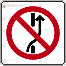 SEÑAL SR-35A (PROHIBIDO CAMBIAR A LOS CARRILES 
DE LA DERECHA EN EL MISMO SENTIDO DE 
CIRCULACIÓN ) (INGENIERIA, ANGULAR, CAL 16, CON ANTIGRAFITI, CIUDAD, 61 X 61 CM)