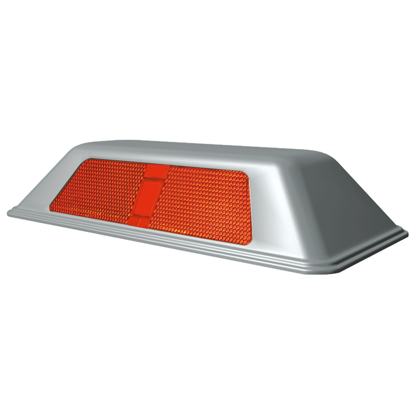 Super Tope de Acero Inoxidable con Prisma TP-45