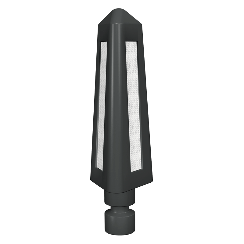 Bolardo Triangular (Negro)