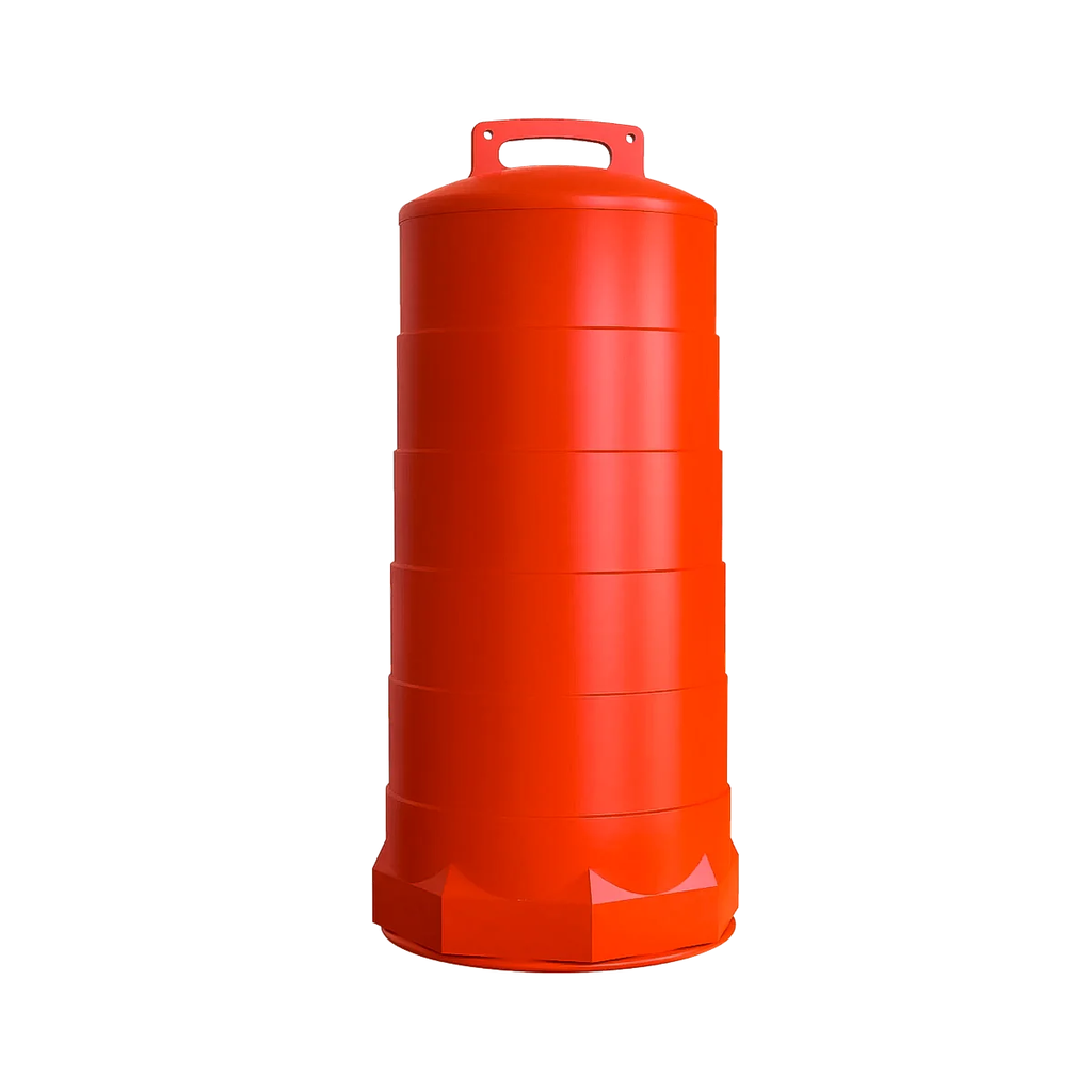 Trafitambo 109 (Naranja, Sin reflejante, Ingeniería, Blanco)