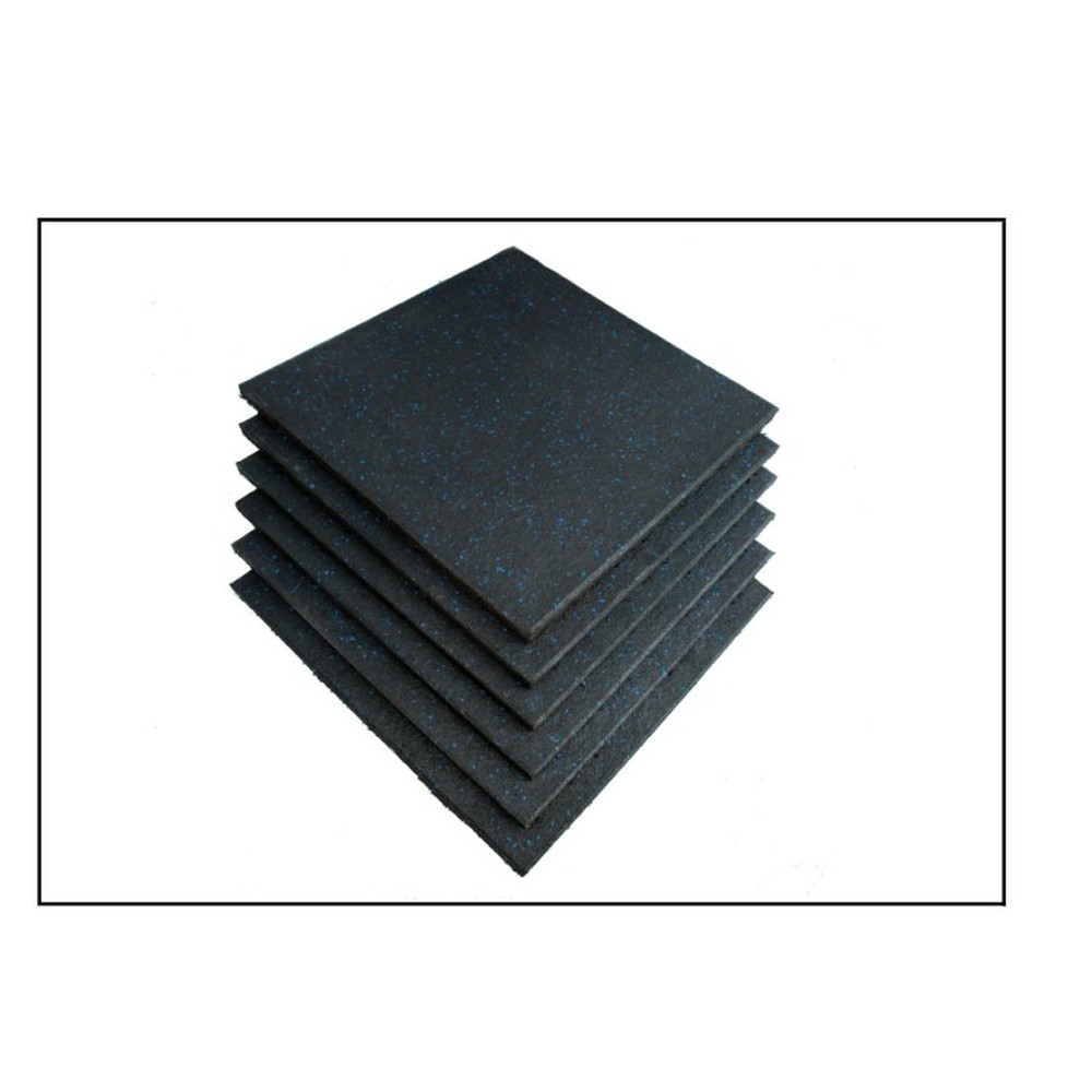 Loseta de Caucho Gym Premium 50 X 50 Cm de 2.5 Cm