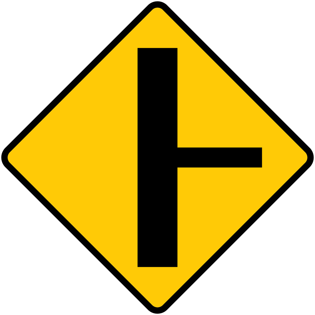 TABLERO PARA SP-12 INTERSECCIÓN EN T