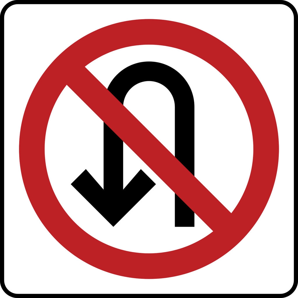 TABLERO PARA SR-25 PROHIBIDO RETORNO (Ingeniería, 61 X 61 CM)