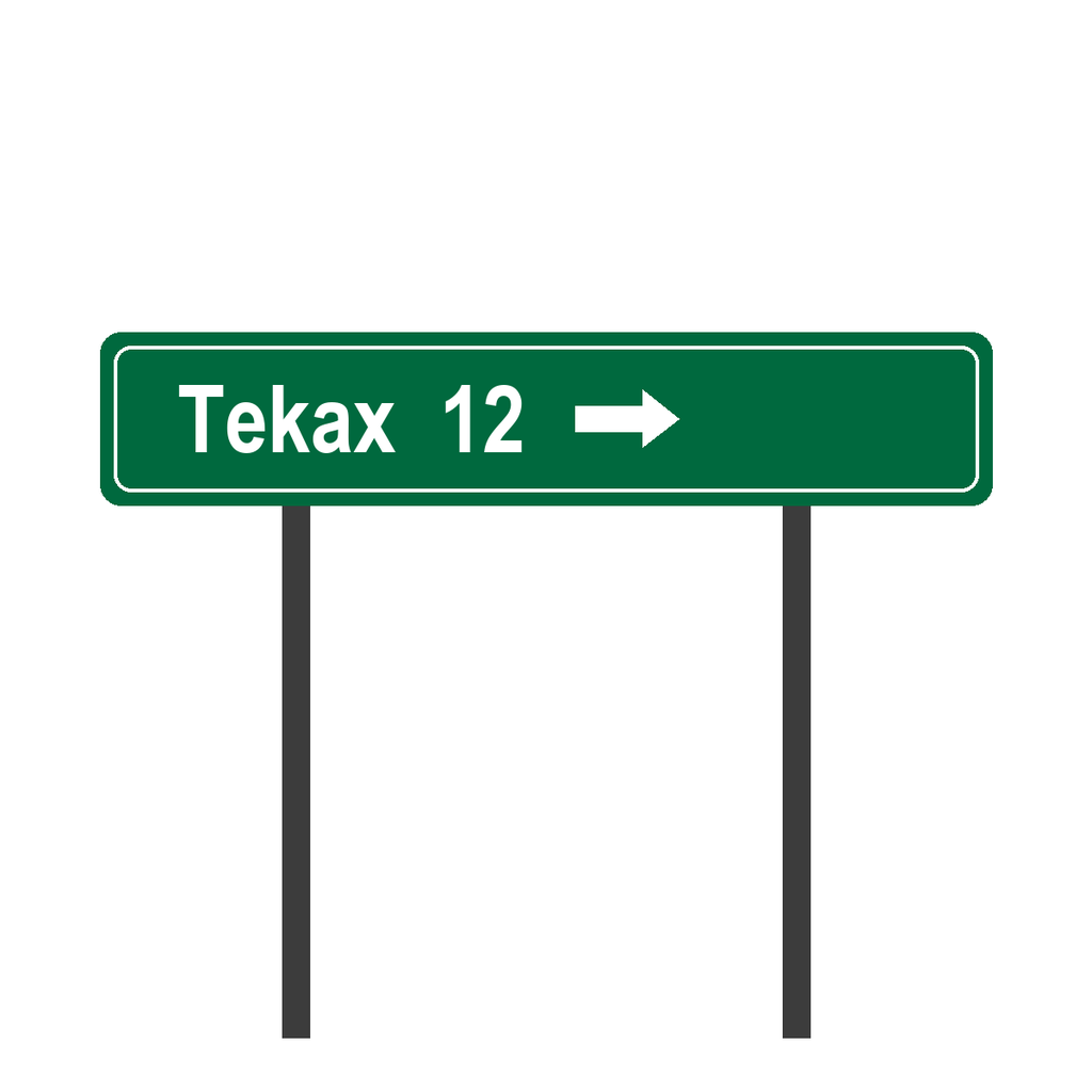 Señal SID-8 Acceso a Poblado - 1 Tablero (Ingeniería, PTR, 30 X 147 CM)