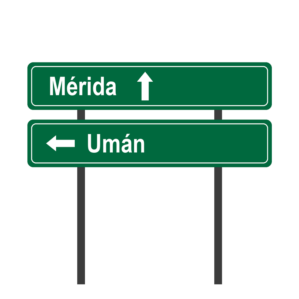 Señal SID-9 Entronque (Ingeniería, PTR, 30 X 147 CM, 1 Tablero)